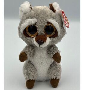 TY Beanie Boos Oakie The‎ Raccoon Stuffed Animal Toy Plush 6" NEW